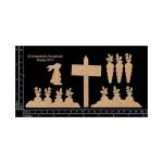 Scrapaholics Chipboard - Carrot Patch