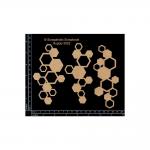 Scrapaholics Chipboard - Hexagon Pieces [S89027]