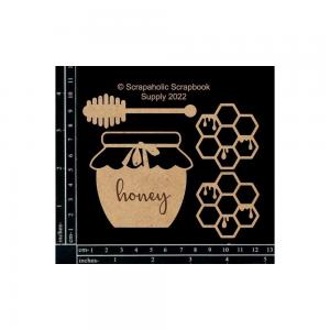 Scrapaholics Chipboard - Honey Jar Set [S89041]