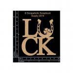 Scrapaholics Chipboard - Luck