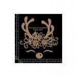 Scrapaholics Chipboard - Reindeer Face