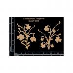 Scrapaholics Chipboard - Shamrock Flourishes