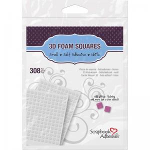 Scrapbook Adhesives 3D Self-Adhesive Foam Squares .25" x .25" [01612]