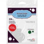 Scrapbook Adhesives 3D Foam Circles Variety Pack - White [01226]