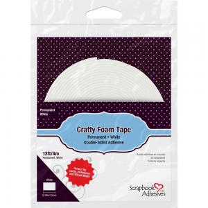 Scrapbook Adhesives Crafty Foam Tape - White [01618]