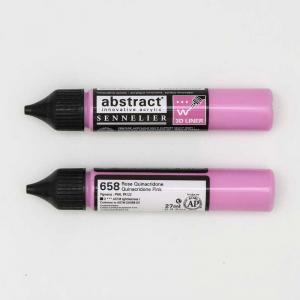 Sennelier Abstract Acrylic 3D Liner - Quinacridone Pink [658]