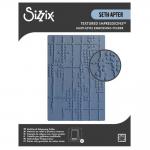 Seth Apter / Sizzix Textured Impressions Multi-Level Embossing Folder - Dot Matrix [666904]
