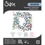 Seth Apter / Sizzix Thinlits Die & Stamp Set - Recount [667214]