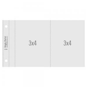 Simple Stories 4" x 6" SN@P! Flipbook Pocket Pages - 3" x 4" [13324]