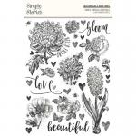 Simple Stories Simple Vintage Essentials Collection - Rub Ons - Botanicals [20425]