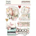 Simple Stories Simple Vintage Love Story Collection - Layered Chipboard [21430]