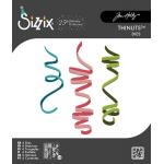 Sizzix 25th Birthday Collection - Tim Holtz Thinlits Dies - Celebration Streamers [667209]