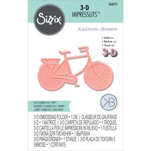 Sizzix 3D Impresslits By Kathrin Breen - Bicycle [666215]