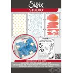 Sizzix Studio - Layered Stencil & Stamp Set - Create [666754]