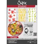 Sizzix Studio - Layered Stencil & Stamp Set - Strength In Numbers [666852]