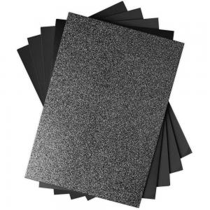 Sizzix Surfacez Opulent Cardstock - Black [666864]
