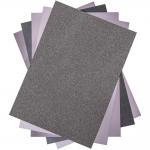 Sizzix Surfacez Opulent Cardstock - Charcoal [664536]