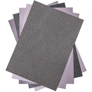 Sizzix Surfacez Opulent Cardstock - Charcoal [664536]