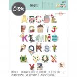 Sizzix Thinlits By Jennifer Ogborn - Christmas Alphabet [666441]