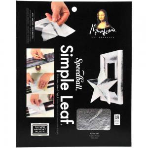 Speedball Mona Lisa Simple Leaf - Silver [10031]