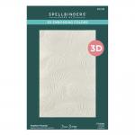 Spellbinders 3D Embossing Folder - Feather Flourish [E3D-095]