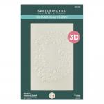 Spellbinders 3D Embossing Folder - Nature's Botanical Wreath [E3D-094]