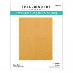 Spellbinders Detailed Embossing Folder - Sun Rays [SES-021]