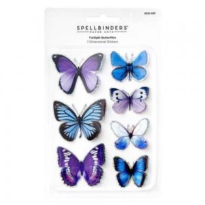 Spellbinders Dimensional Butterfly Stickers - Twilight Butterflies [SCS-331]