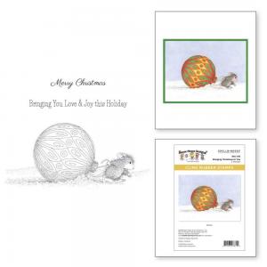 Spellbinders / House Mouse Cling Stamp Set - Bringing Christmas To You [RSC-016]