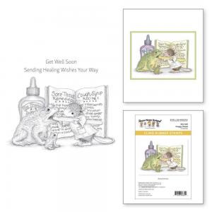 Spellbinders / House Mouse Cling Stamp Set - Froggy Throat [RSC-008]