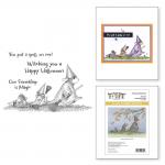 Spellbinders / House Mouse Cling Stamp Set - Halloween Flight [RSC-039]