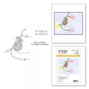 Spellbinders / House Mouse Cling Stamp Set - Merry & Bright [RSC-015]