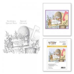 Spellbinders / House Mouse Cling Stamp Set - Mouse Mail [RSC-007]