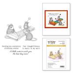 Spellbinders / House Mouse Cling Stamp Set - Music To My Ears [RSC-053]