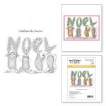 Spellbinders / House Mouse Cling Stamp Set - Noel [RSC-013]