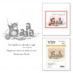 Spellbinders / House Mouse Cling Stamp Set - Sew Sweet [RSC-042]