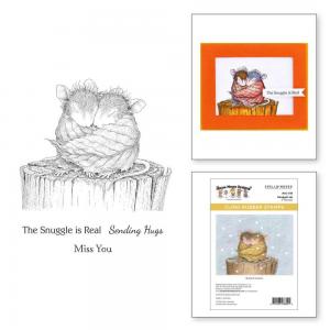 Spellbinders / House Mouse Cling Stamp Set - Snuggle Up [RSC-019]