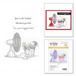 Spellbinders / House Mouse Cling Stamp Set - Stay Cool [RSC-028]