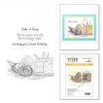 Spellbinders / House Mouse Cling Stamp Set - Sweet Birthday [RSC-027]
