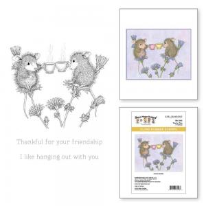 Spellbinders / House Mouse Cling Stamp Set - Tea For Two [RSC-005]
