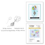 Spellbinders / House Mouse Cling Stamp Set - Up, Up And Away [RSC-055]