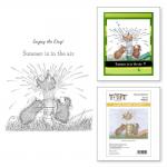 Spellbinders / House Mouse Cling Stamp Set - Water Fun [RSC-030]