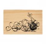 Spellbinders / House Mouse Wood Mounted Stamp - Party Streamers [HMW-006]