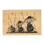 Spellbinders / House Mouse Wood Mounted Stamp - Spring Rain [HMW-003]