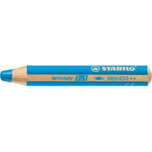 Stabilo Woody Pencil - Cyan Blue [880-450]