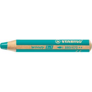 Stabilo Woody Pencil - Turquoise [880-470]