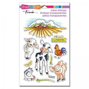 Stampendous Clear Stamp Set - Barnyard Hello [SSC1439]