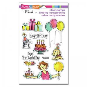 Stampendous Clear Stamp Set - Birthday Gift [SSC1347]