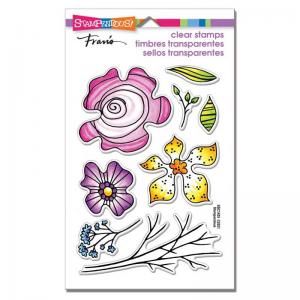 Stampendous Clear Stamp Set - Floral Pieces [SSC1425]