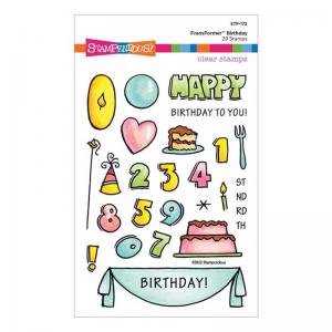 Stampendous Clear Stamp Set - FransFormer Birthday [STP-172]